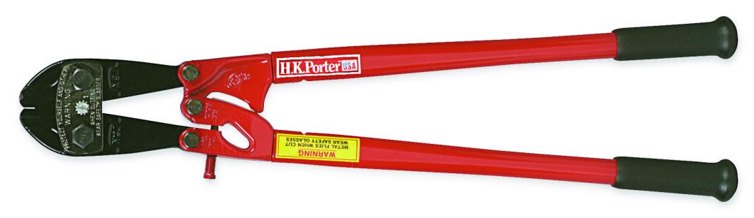 911003-9 H.K. Porter Steel Bolt Cutter,42 Overall Length,1/2 Hard  Materials up to Brinnell 455/Rockwell C48