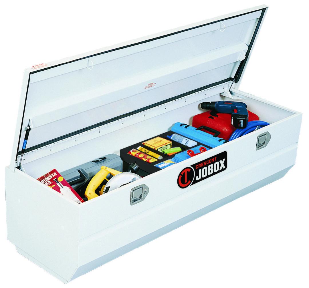 White steel truck on sale tool boxes