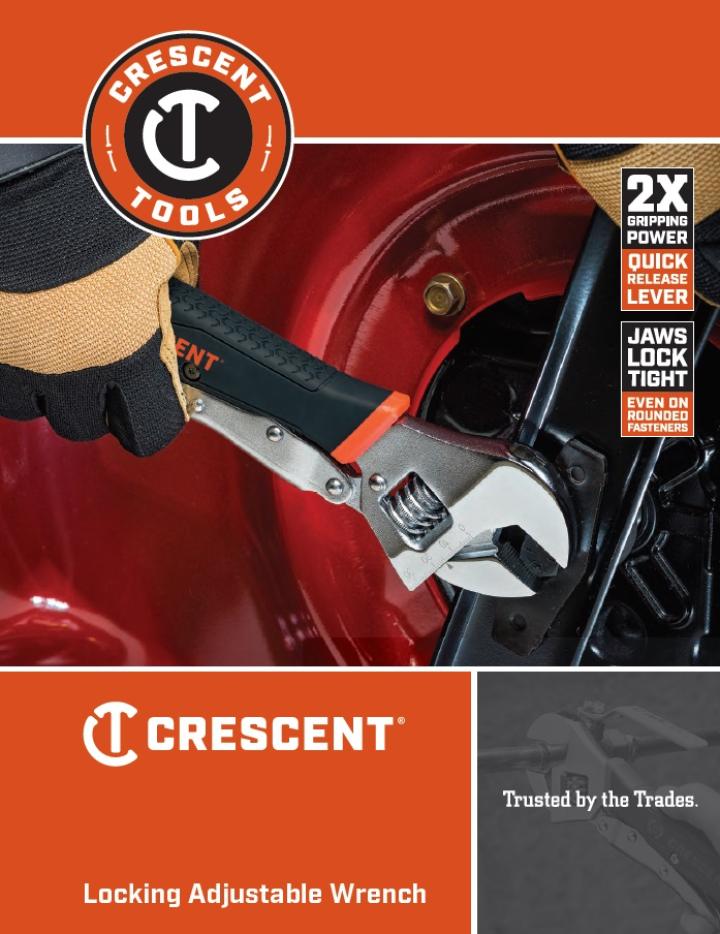 Crescent Locking Adjustable Wrench