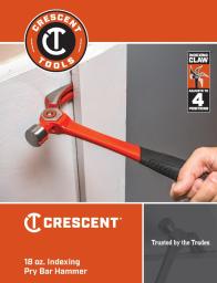 Crescent 18 oz. Indexing Pry Bar Hammer