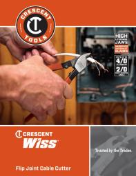 Crescent Wiss Flip Joint Cable Cutter