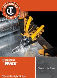 Crescent Wiss Offset Straight Snips