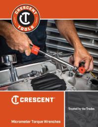 Crescent Micrometer Torque Wrenches