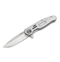 Crescent Low Profile EDC pocket knife on white