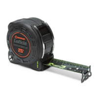 Shockforce G2 Nite Eye 25 foot tape measure with blade pulled out