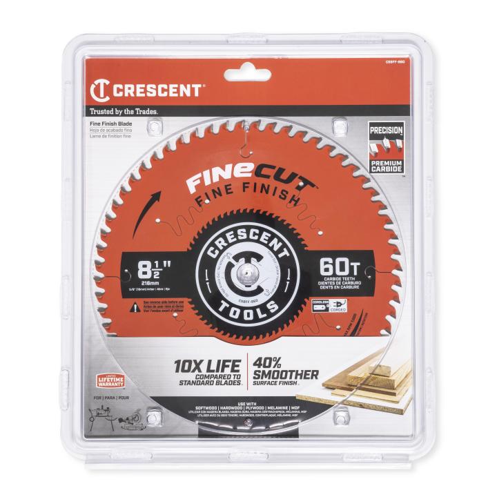 8-1/2 x 60-Tooth FineCut™ Fine Finishing Circular Saw Blade