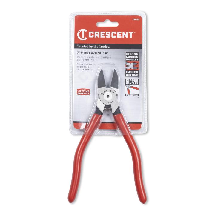 CRESCENT WISS WIRE CUTTER,8 IN. L,CUSHION GRIP - Cable and Wire Rope  Cutters - WWG31LZ46