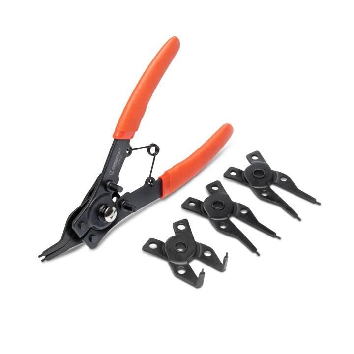 URREA 365 External Retaining Ring Pliers with Ratcheting System 16-1/2