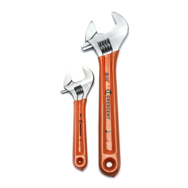 2 Piece Adjustable Cushion Grip Wrench Set 6