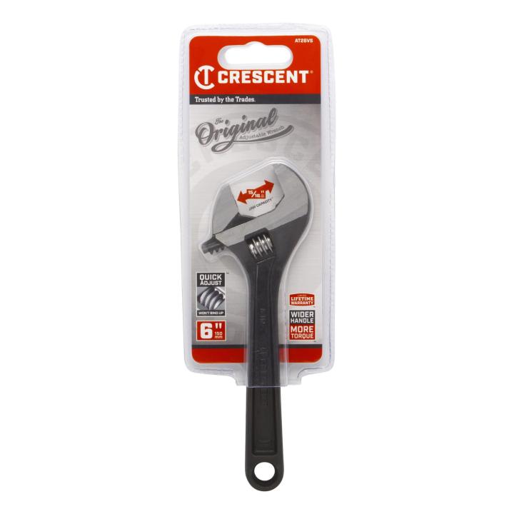 Crescent 8 Adjustable Steel and Black Oxide Wrench - Carded - AT28VS :  : Tools & Home Improvement