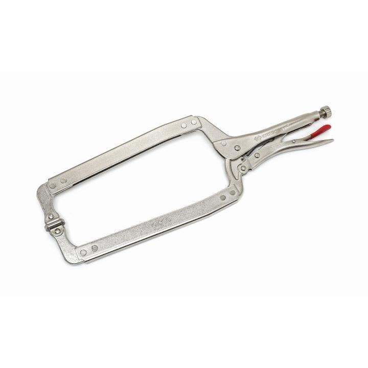 Image of Locking C-Clamps with Swivel Pad Tips - Crescent