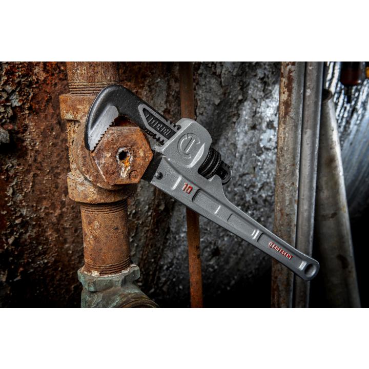 Image of Aluminum Slim Jaw Pipe Wrenches - Crescent