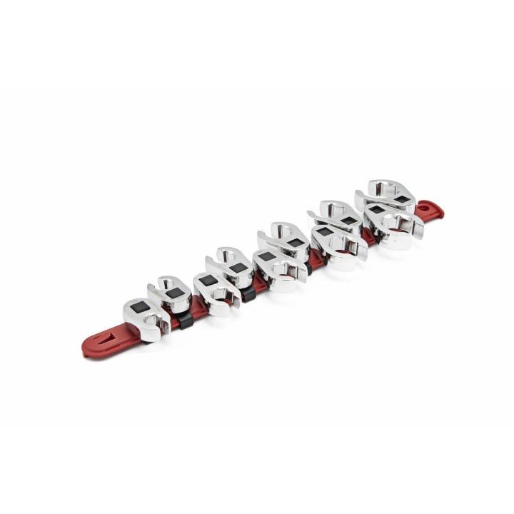 Image of 10 Pc. 3/8" Drive SAE Flare Nut Wrench Set - Crescent