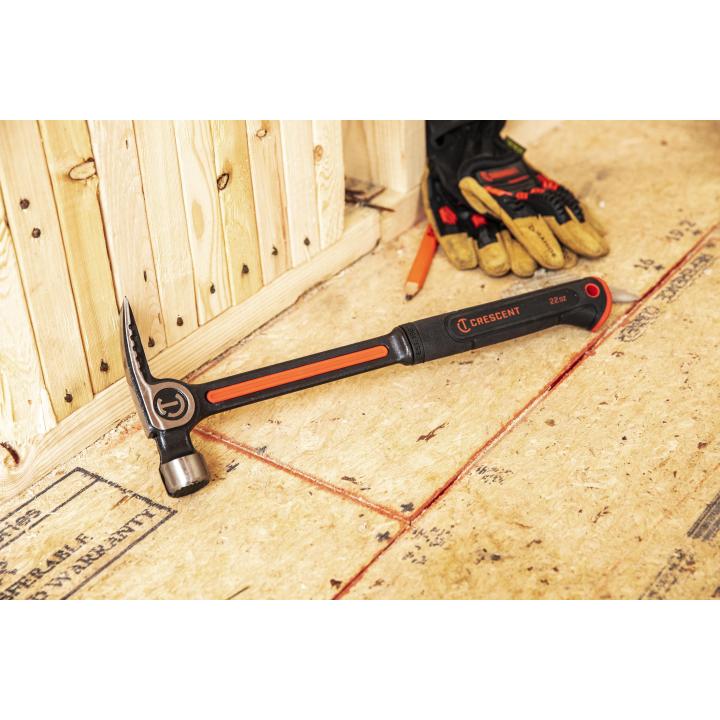 22 oz Steel Milled-Face Framing Hammer | Crescent Tools