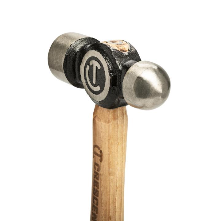 16 oz Wood Handle Ball Pein Hammer