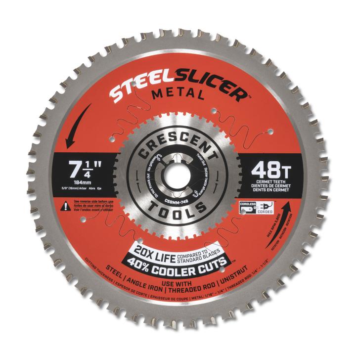 Circular saw store blade for metal