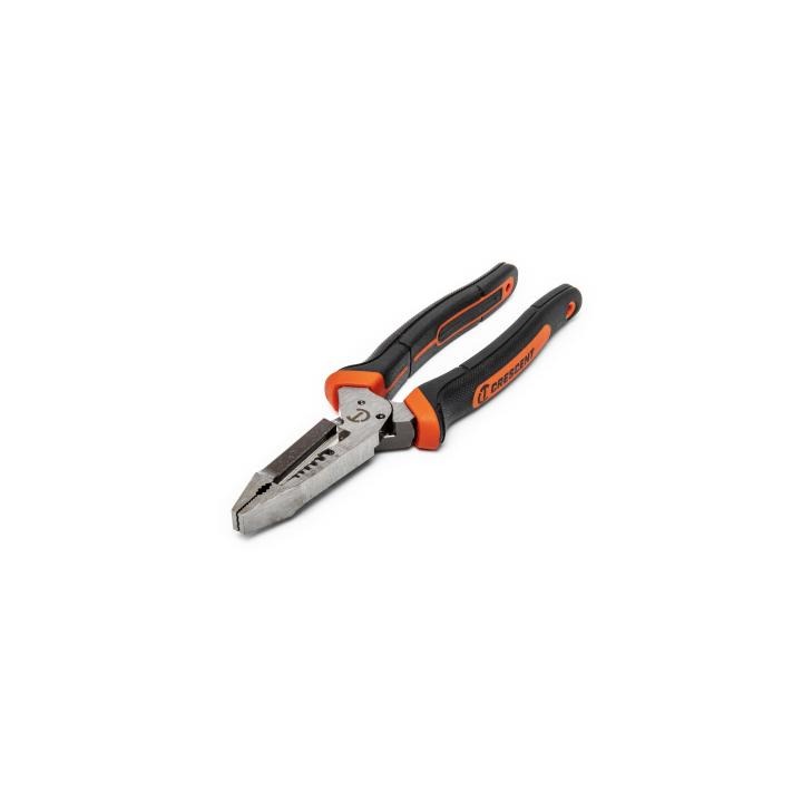 Professional-grade combination needle-nose pliers / wire stripper / wire  cutter / crimper
