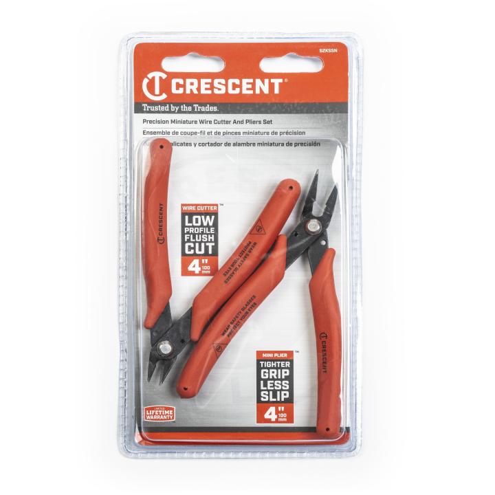 2 Piece Shear Cutter Mini Pliers Set | Crescent Tools