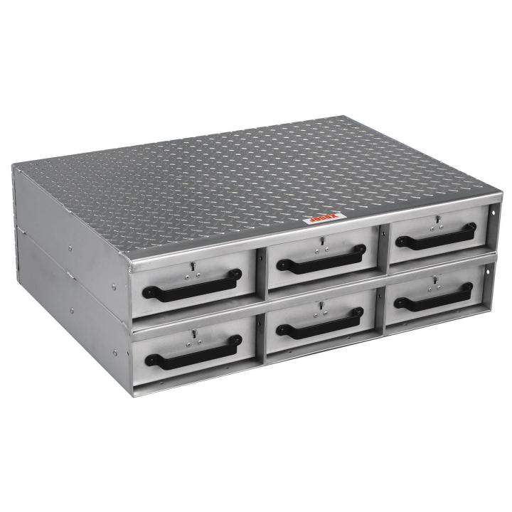 Image of 26" Long Stacked Model with Six Drawers - JOBOX