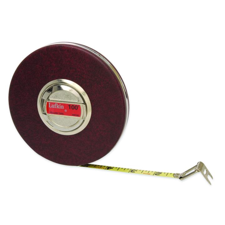 3/8 x 50' Home Shop Yellow Clad Tape Measure