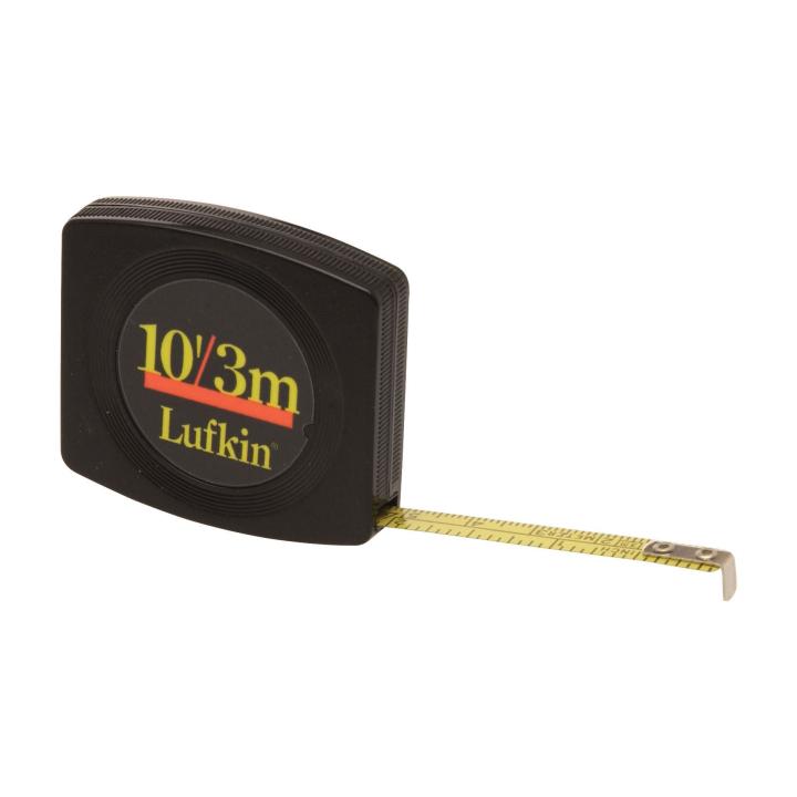 1/4 x 6' Pee Wee® Case Yellow Clad Pocket Tape Measure