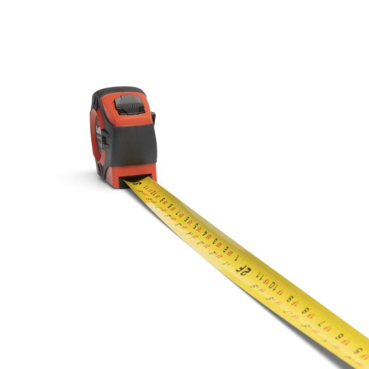 Lufkin Engineer's Scale Tape Measure - 12 ft, Belt Clip