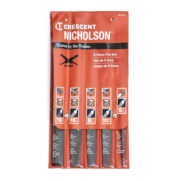 Image of 5 Pc. General Purpose Set - Nicholson