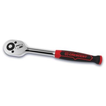 Image of 3/8" Drive 72 Tooth Quick Release Dual Material Teardrop Ratchets - Crescent