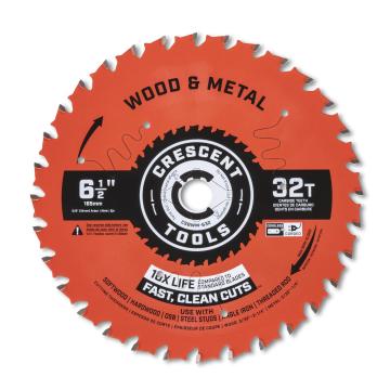 Image of Wood/Metal Circular Saw Blades - Crescent