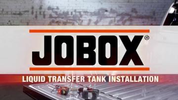 JOBOX Liquid Transfer Tank Installation
